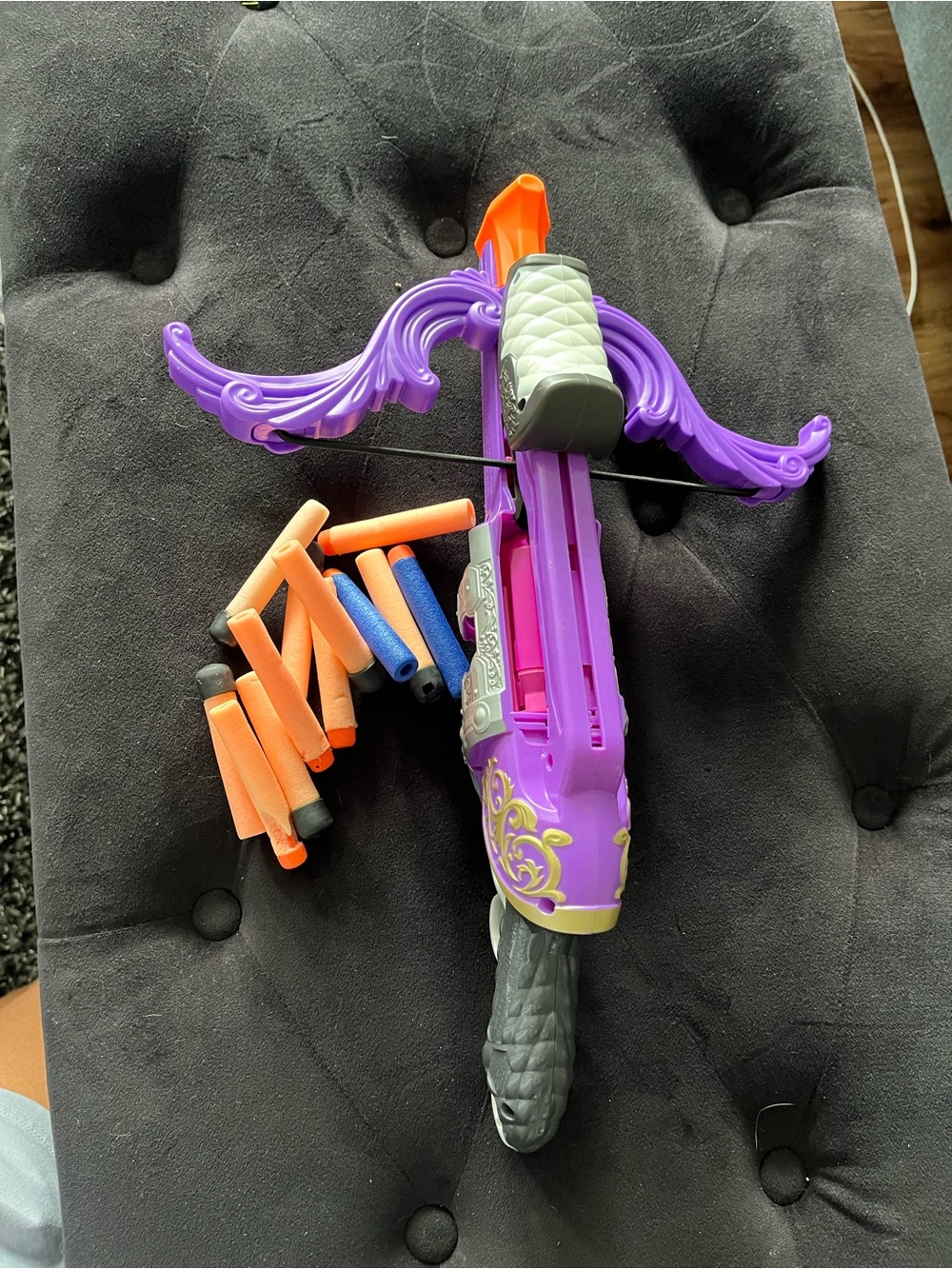 Nerf Purple Kids Dart Crossbow Toy - Adventure Blaster